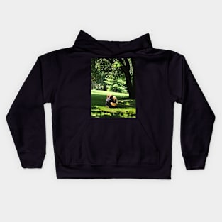 A Tender Moment Shared Kids Hoodie